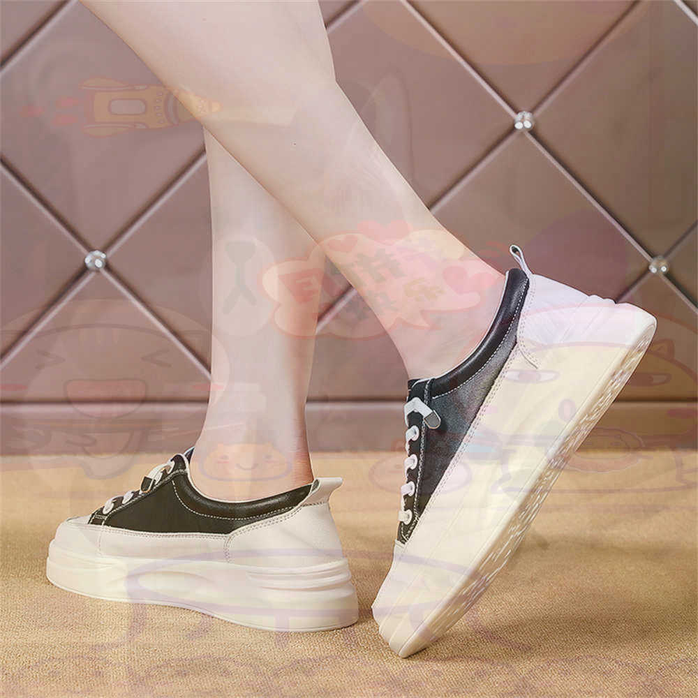 Outdoor Sport Use Class - Lace-up Chunky Loafers Woman Skateboarding Sports