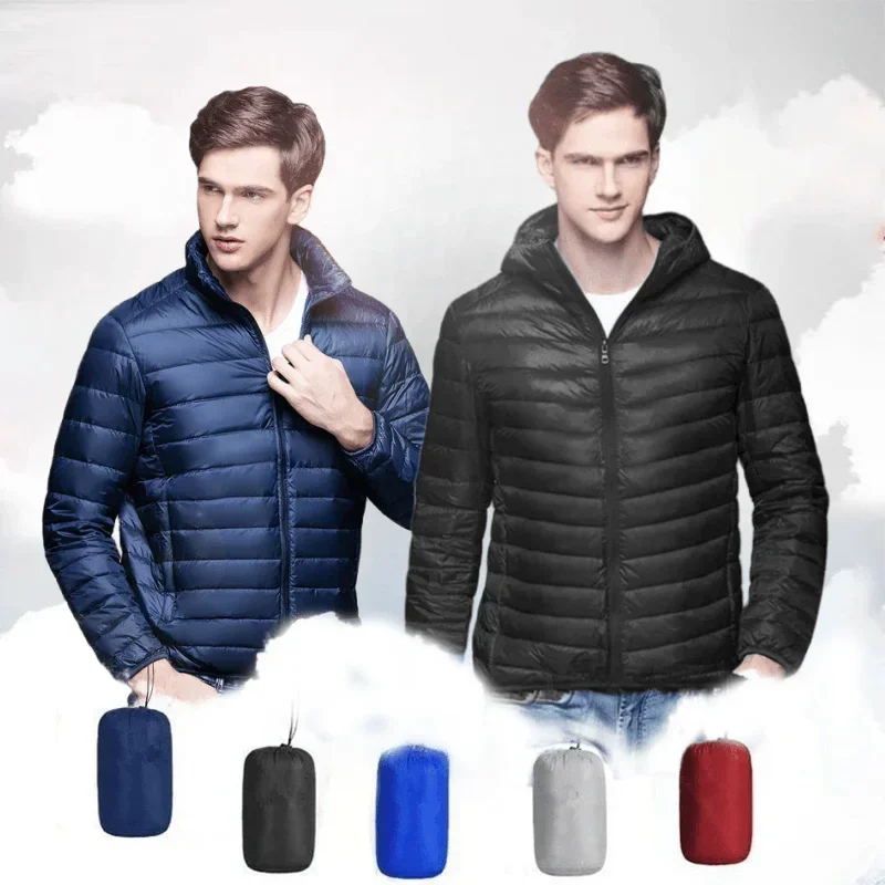 Outdoor Sport Winter Jacket - UETEEY 2024 Autumn Winter White Duck