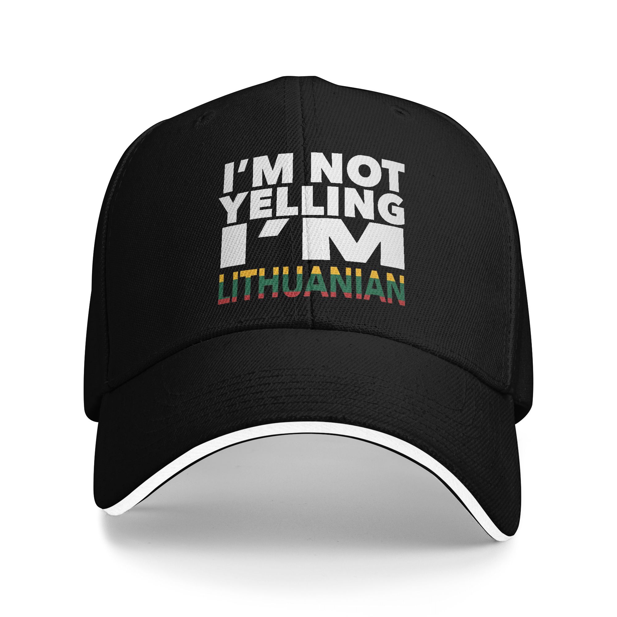 Lithuanian I'm Not Yelling I'm - Outdoor Sport Hat Classic recension och pris