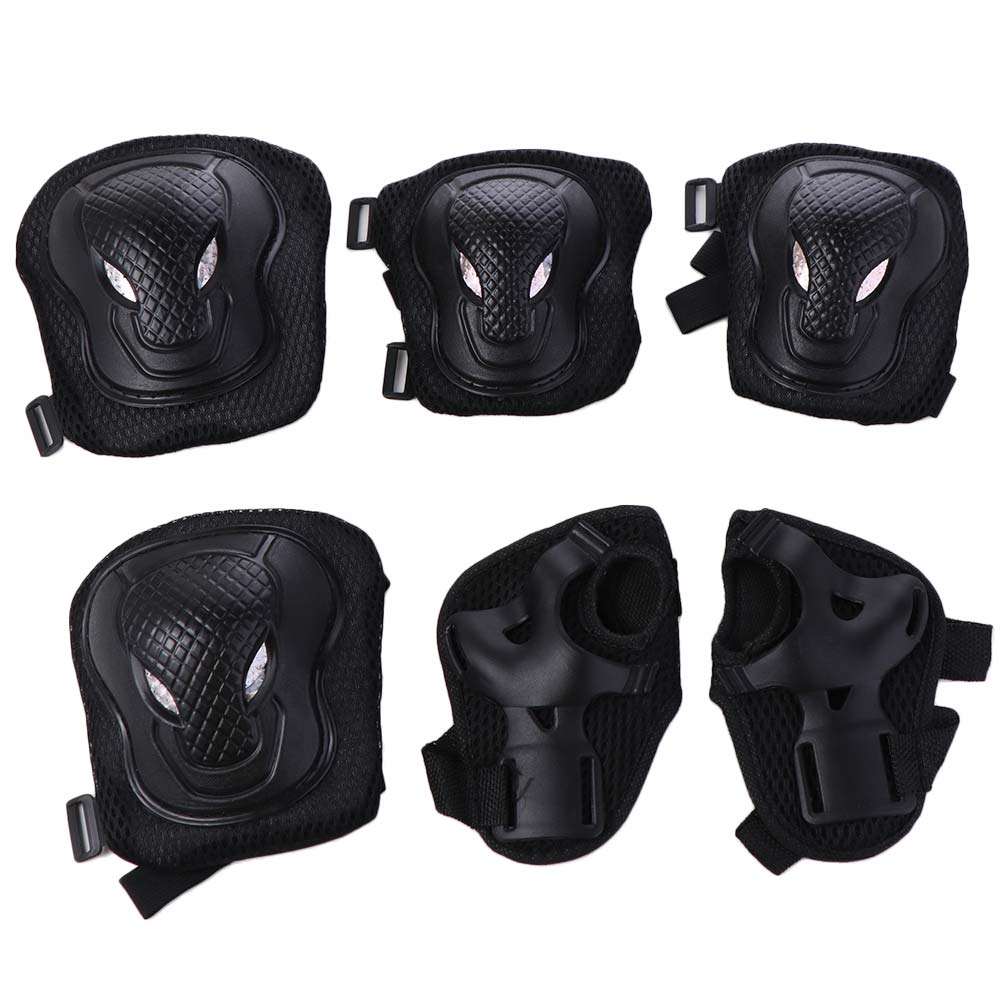 6Pcs/Set Knee&Elbow&Palm Skate - Mtb Elbow Pad recension och pris