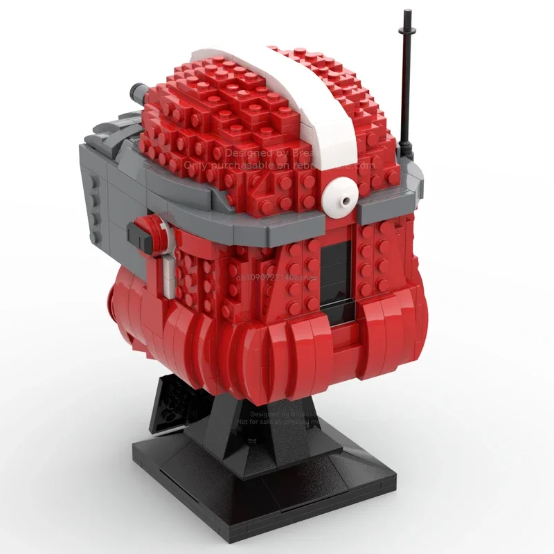 Moc 754pcs Star Battle Command - Equestrian Helmet recension och pris