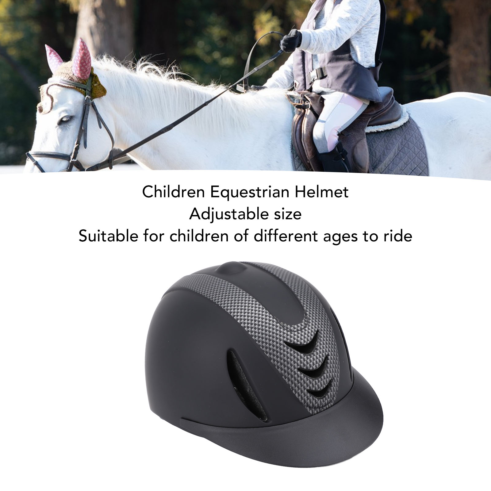 Children Horse Riding Helmet B - Equestrian Helmet recension och pris