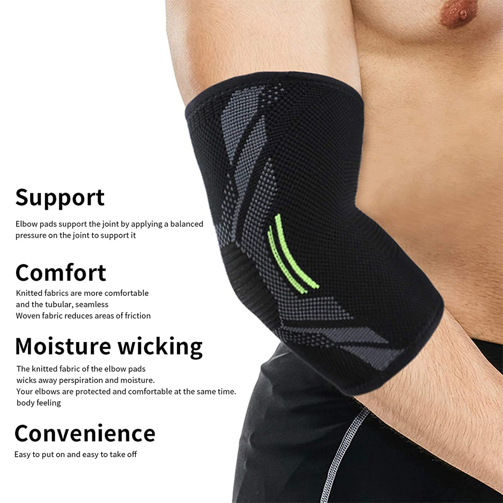 Elbow Support Elastic Gym Spor - Mtb Elbow Pad recension och pris