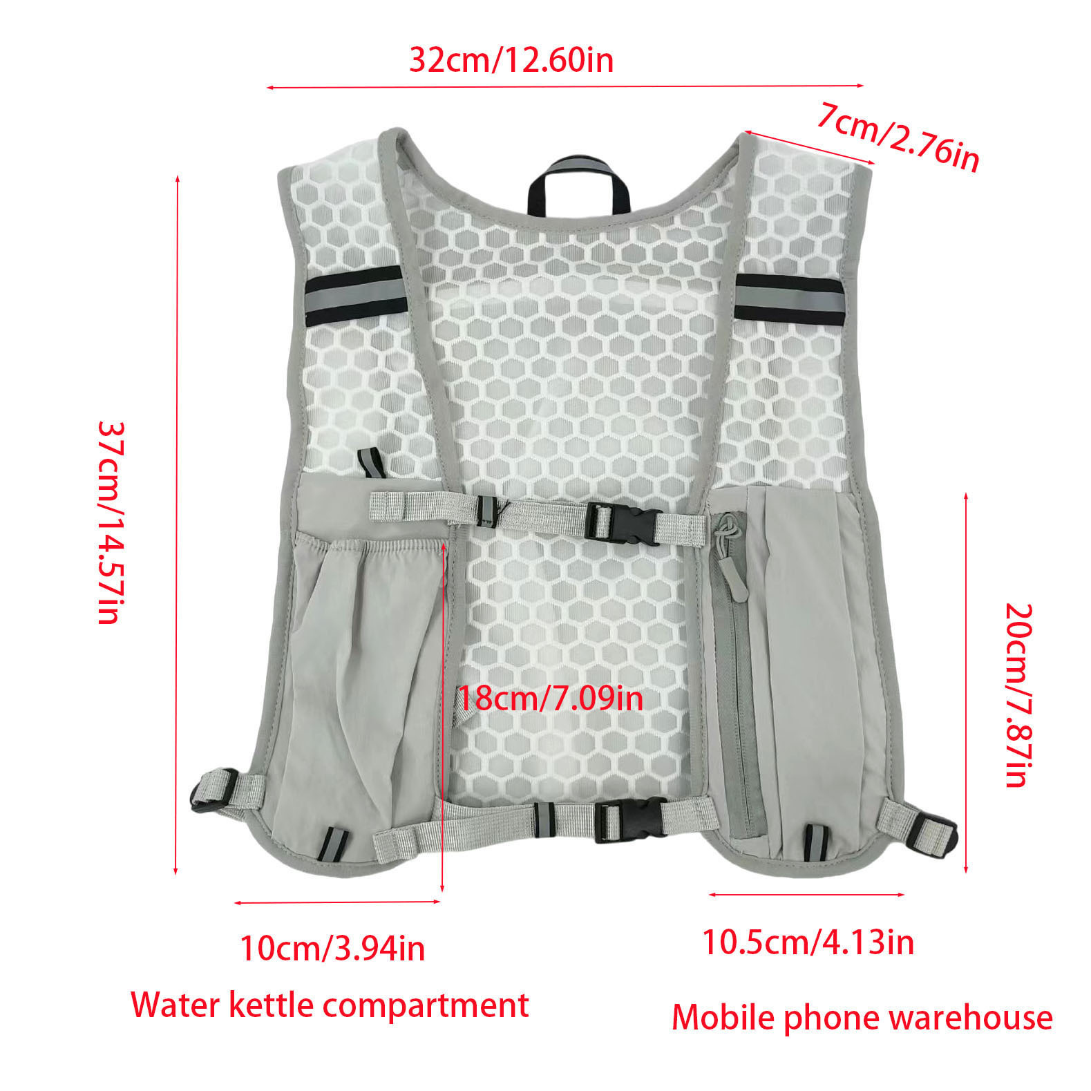 Unisex Running Vest Water-Resi - Trail Running Vest recension och pris