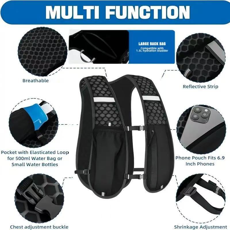 Unisex Running Vest Water-Resi - Trail Running Vest recension och pris