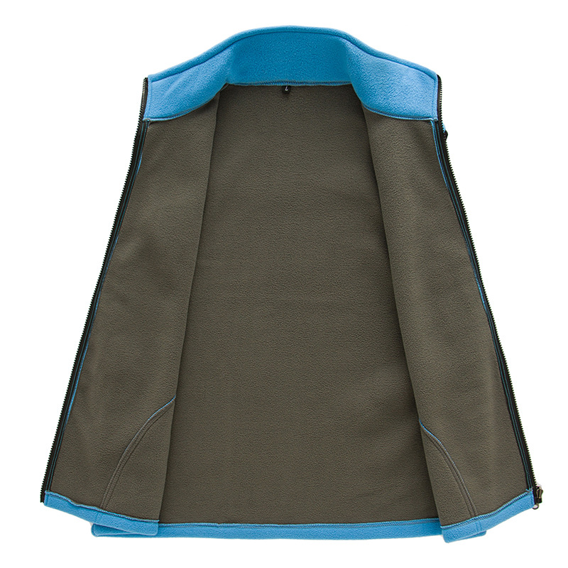 TRVLWEGO Fleece Vest Men Jacke - Outdoor Sport Winter Jacket recension och pris