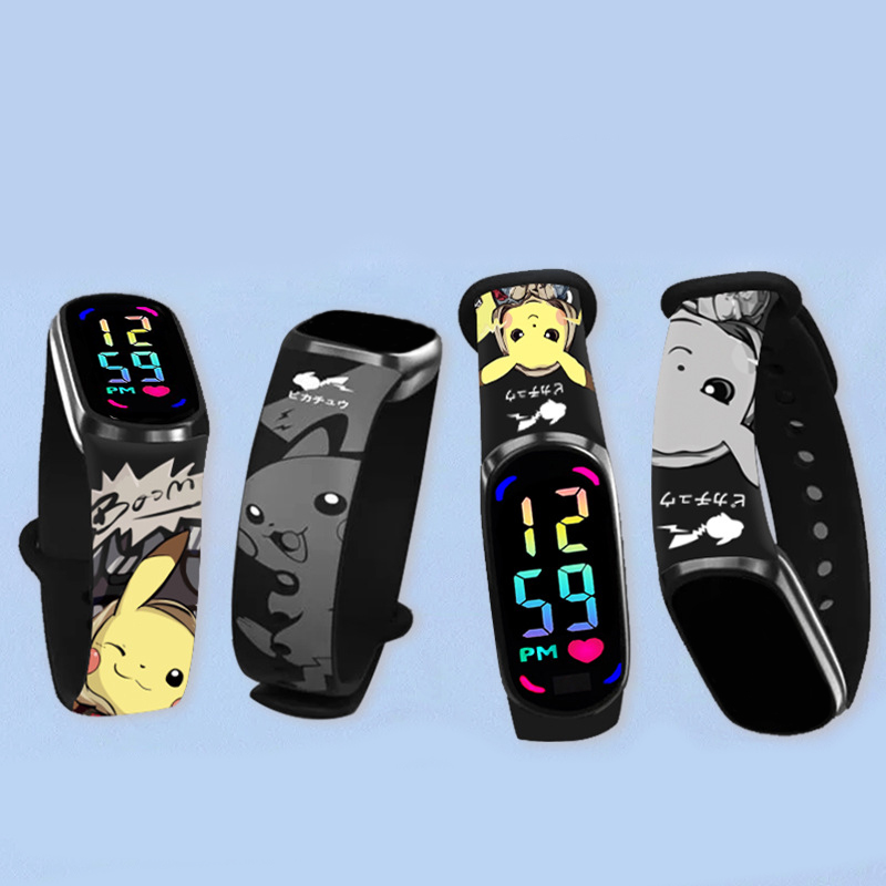Pikachu Kids LED Watch Waterpr - Outdoor Sport Watch recension och pris
